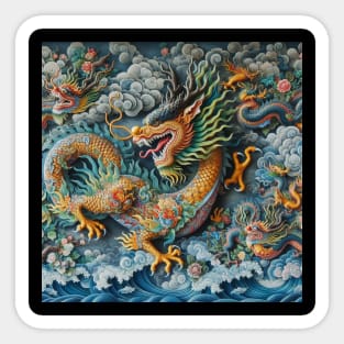 Chinese Dragon Sticker